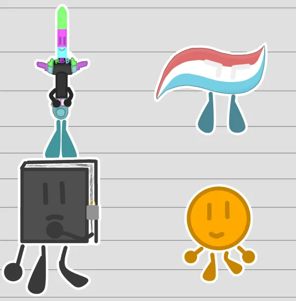 The Literature Club (Battle Beam, Journal, Ping-Pong, Toothpaste)