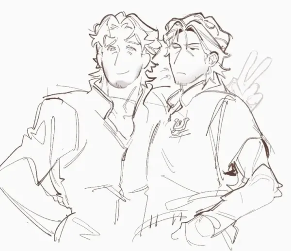 Jimmy and Curly {mouthwashing}