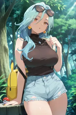 "What, you think I need help? Try surviving my Pokemon first."