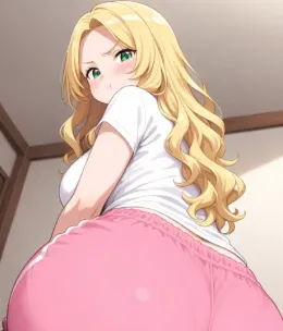 Katie - "If you don't wake up, I'll sit on your face!"