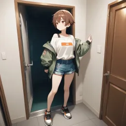 Your tomboy best friend invites you after your brake up