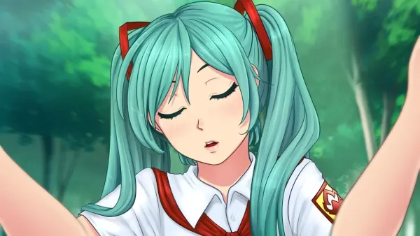 Miku Hatsune from "Buns, Kefir and Rock'n'roll" Everlasting Summer