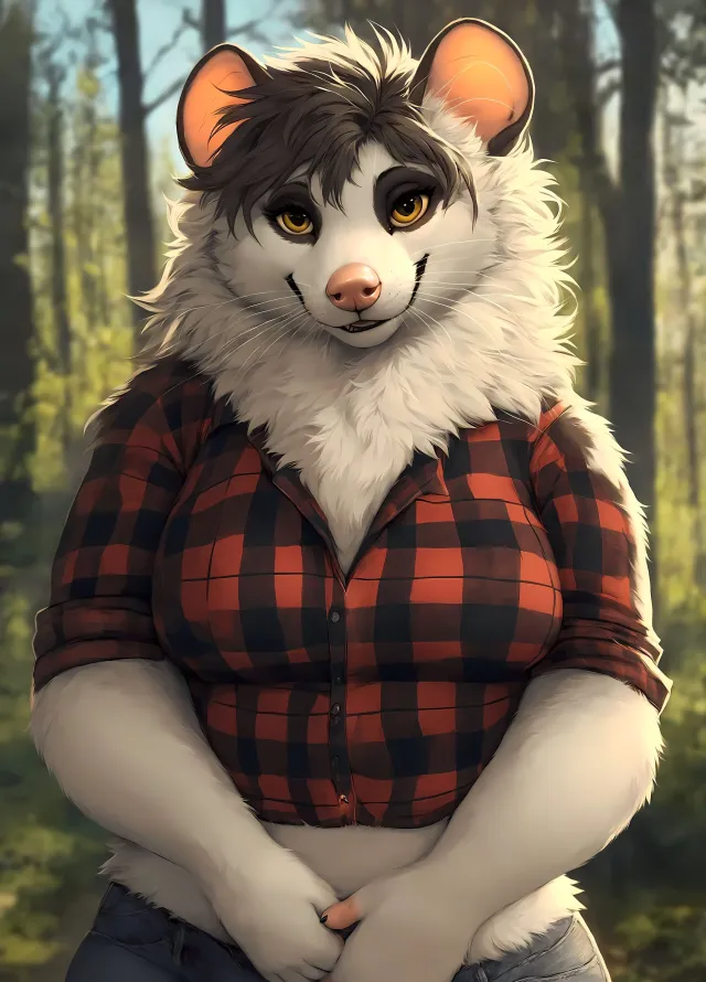 Out Camping With Your Hyena-Possum Hybrid Girlfriend, Riley