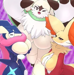 Kalos Starters [Chesnaught, Delphox, Greninja]