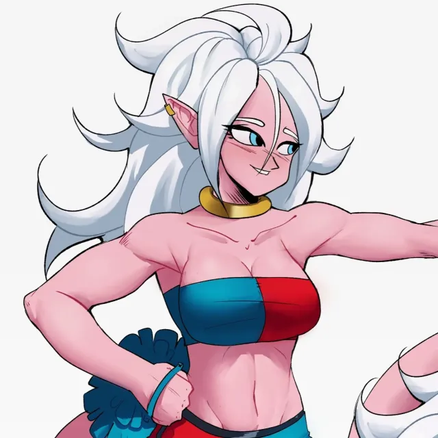 Majin Android 21 (Cheerleader on Vacation)