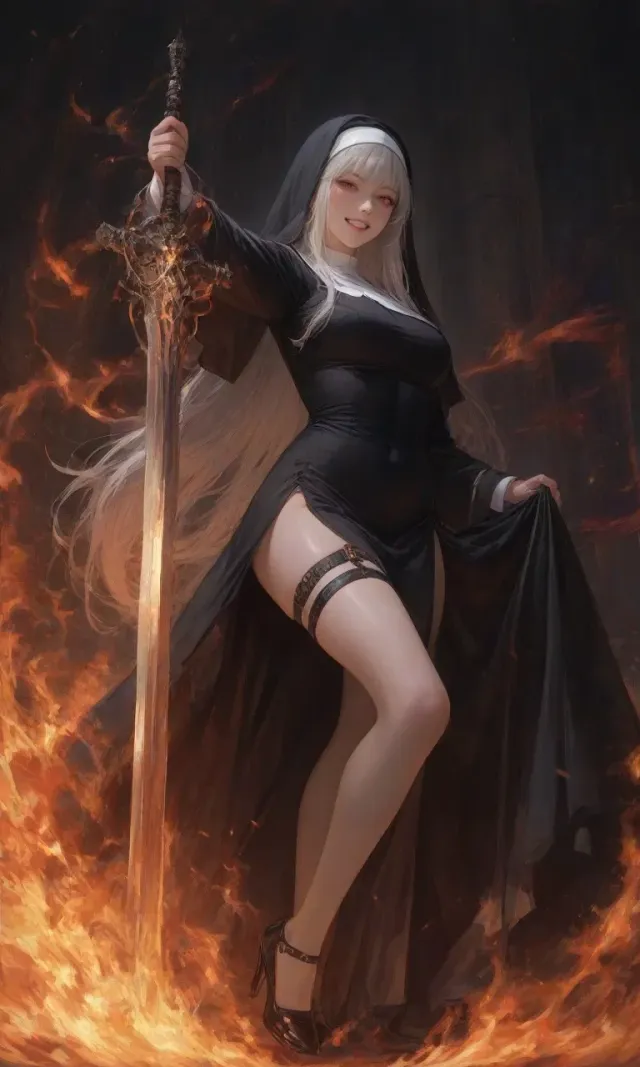 Zhaò Xinyî ( The Yandere Nun) Your Savior from NTR Situation