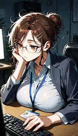 Tired Coworker | Theresa