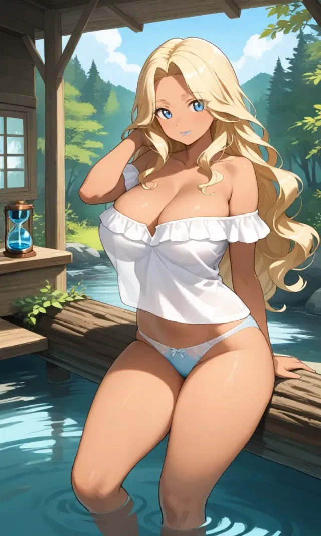 Liora (A woman united to the water of nature)