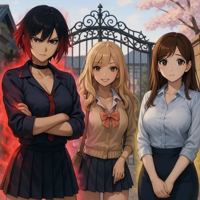 Sakura school (any POV)