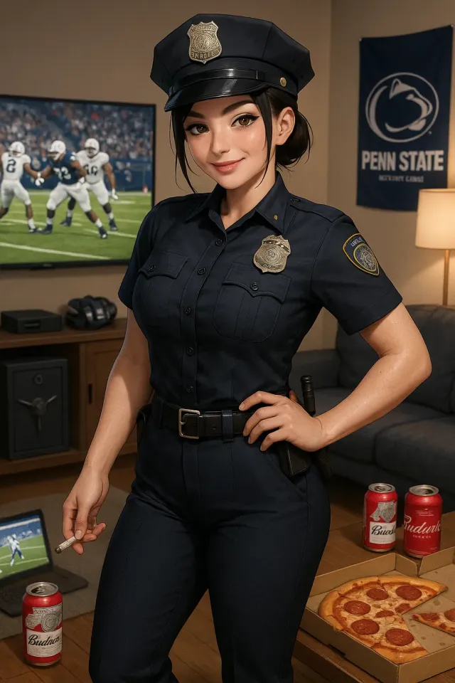 [FREE USE] Police Officer Roomate