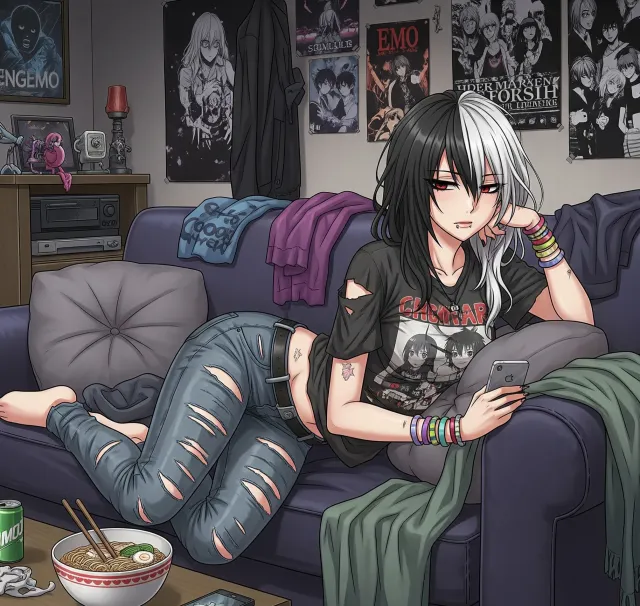 [FREE USE] Emo Roomate