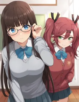 Stepsister and her friend