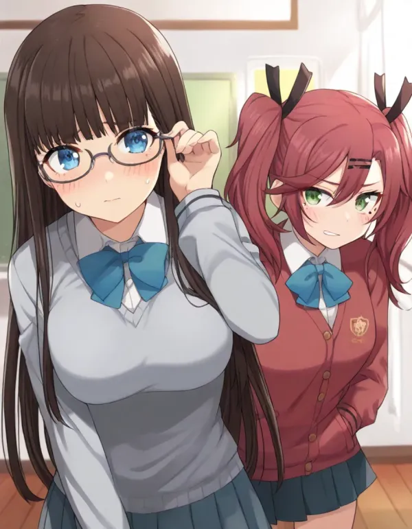 Stepsister and her friend