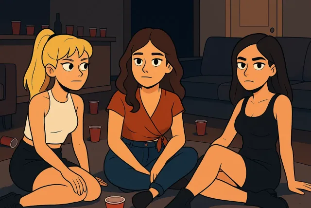 Truth or Dare Afterparty - Dani, Maddy, Hannah