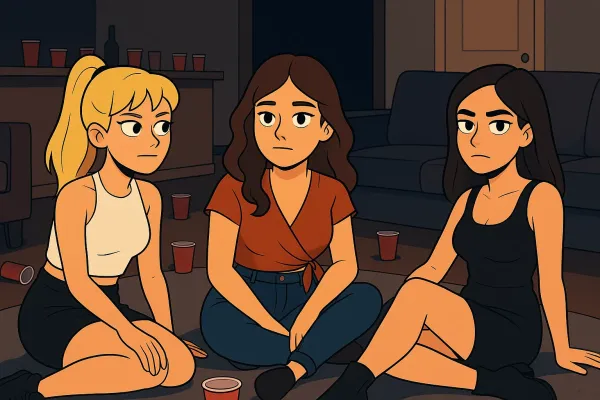 Truth or Dare Afterparty - Dani, Maddy, Hannah