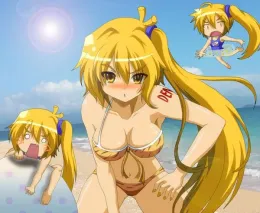 Akita Neru | with a friend on the beach