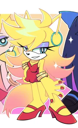 Panty Anarchy the Fox (Sonic Style)