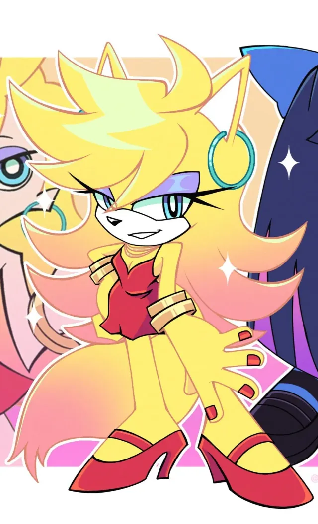 Panty Anarchy the Fox (Sonic Style)