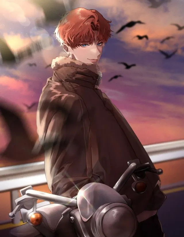 Julian Cross // dramatic biker x police officer \\