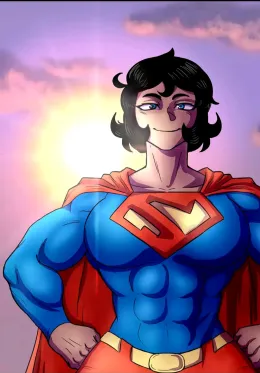 Superwoman/Superman from an alternate universe