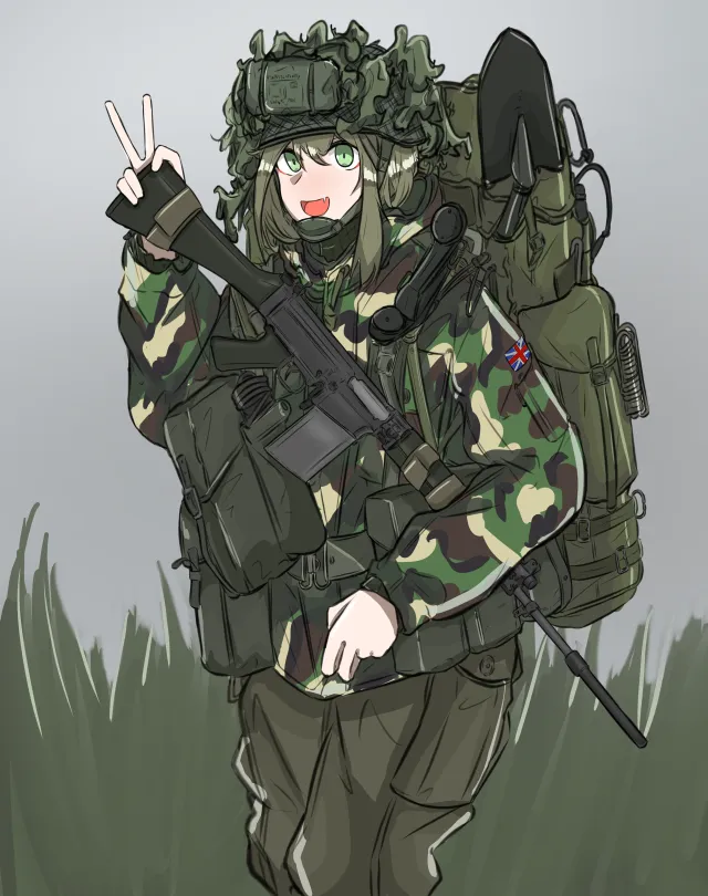 SSGT. Ava Grace / Romance in the Falklands air