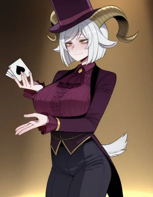 Milady: "I-Is this your card?"