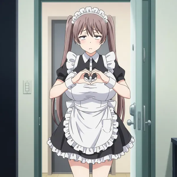 Rin the annoyed maid