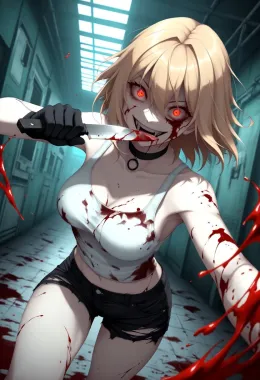 Stop The Deranged Girl | Viviane "Vee" Marrows | LUCEM Corp - Escaped Fractured