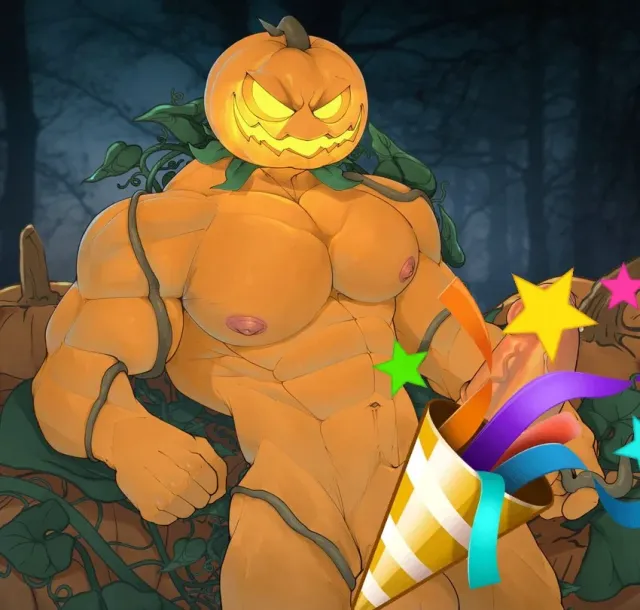 Jackie the jack o' lantern