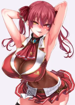 Houshou Marine - Pirate leader