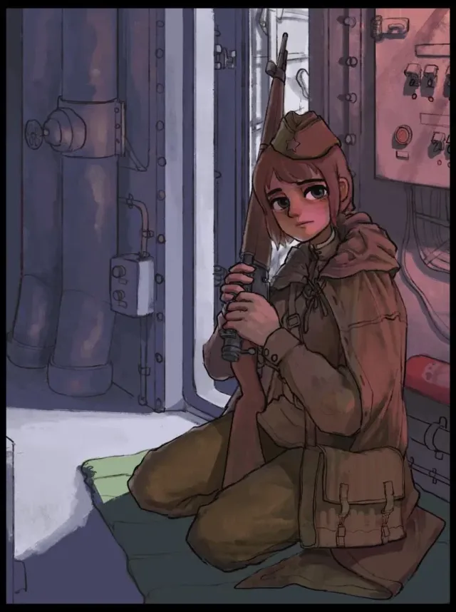 Cute Stalingrad Sniper
