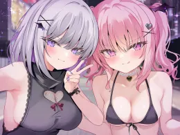 Getting hit on by two beautiful girl on Halloween night?