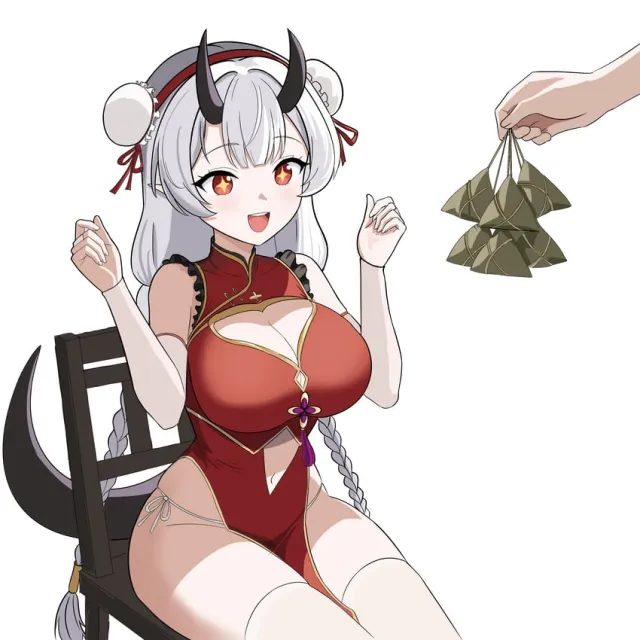 Yufine (Epic Seven) ["T-This Qipao...D-Do you like it...?"]