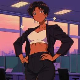 Phoenix Cruz | Your Genderbent Office Rival