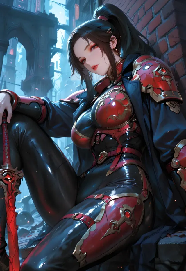 Assigned to The Crimson Warden as her sidekick.