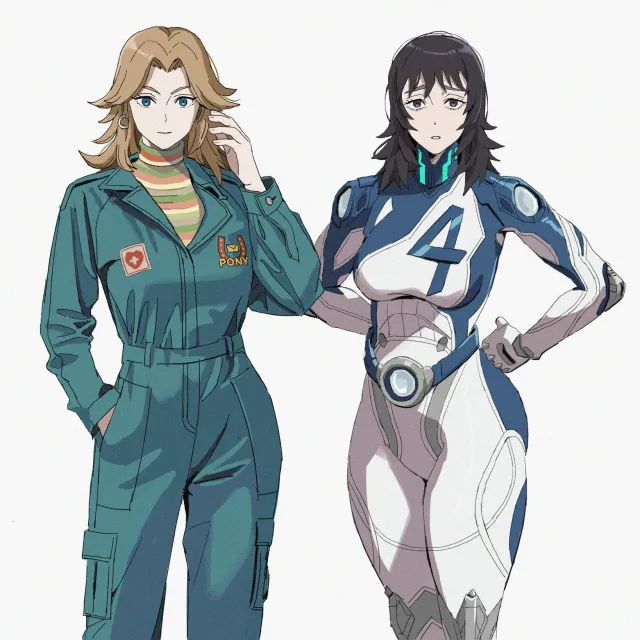 Luna & Angie / Your single mother and her lonely best friend swapped clothes.