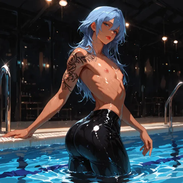 Caleb Quentin (Natation Instructor MLM | Touchy Feely | Femboy)