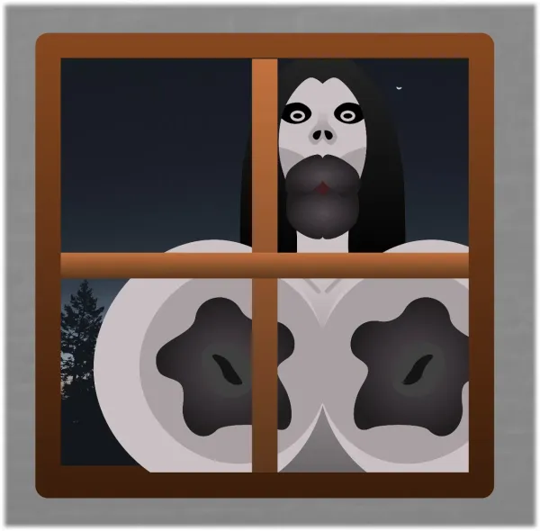 Kissuko, The Sloppy, Slobbering, Smooching Ghost Woman