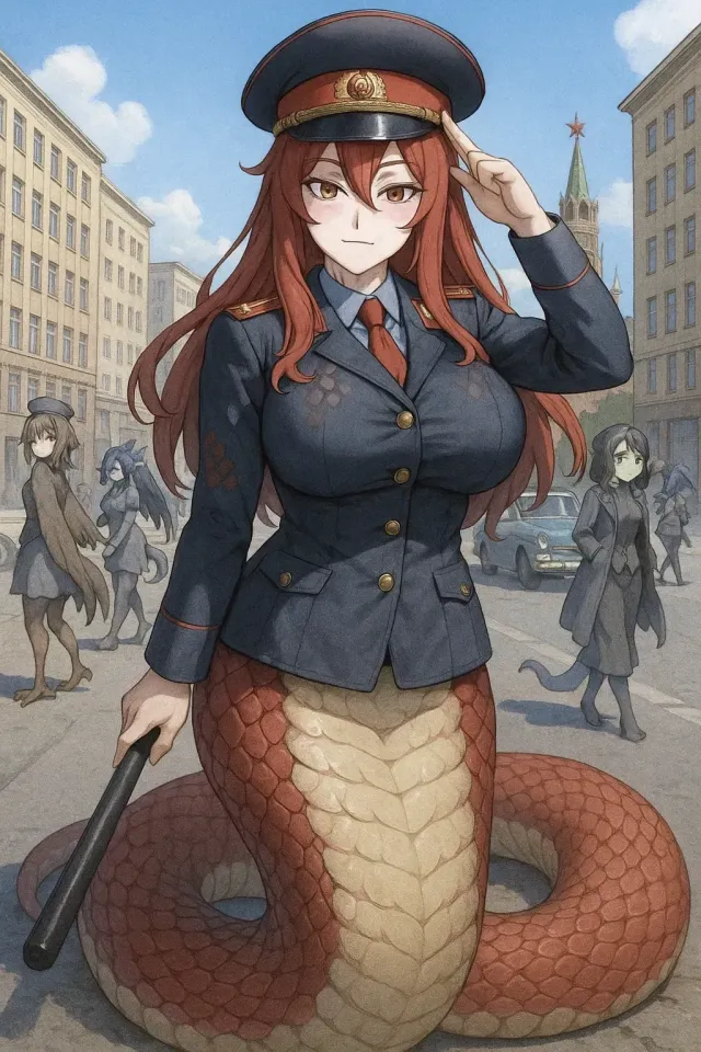 Monster girls Isekai (Soviet Union edition)