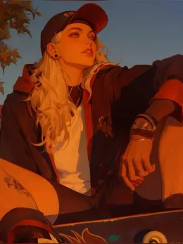 The Sunset Drop☀️🛹 | Your Skater Best Friend