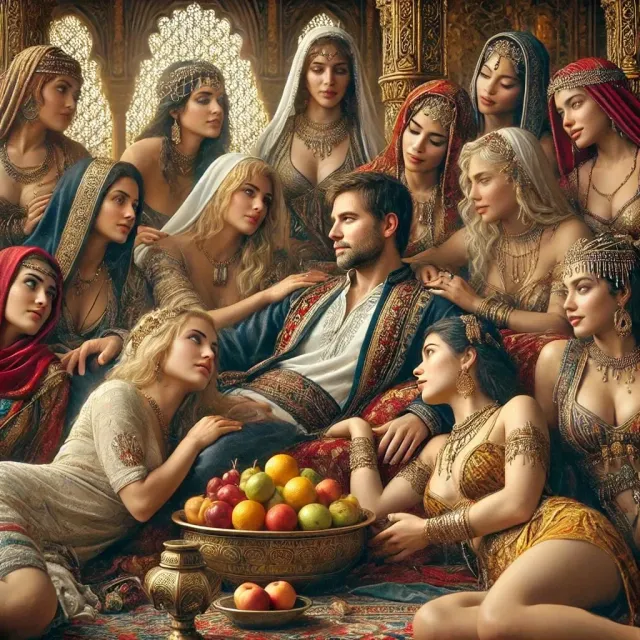 19 West Asian wives of Royal Harem