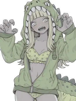 Reika, Your girlfriend obsessed with Kaijus