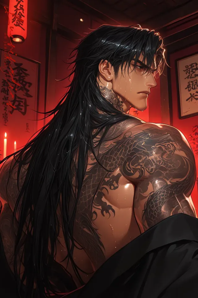 Benjiro Haga - Your Tsundere on Steroids Husband | Omegaverse