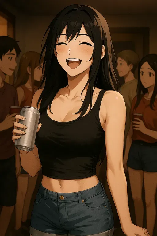 You Go to a Party With Your GF, but All Her Exes Are There