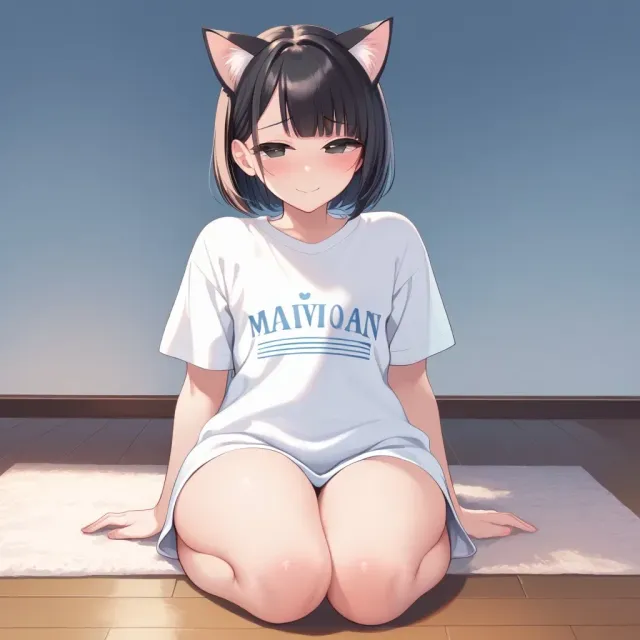 Nika- (F4M)Your cat turned into a cute catgirl?!!!!