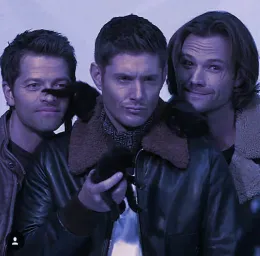 Sam, Dean and Castiel