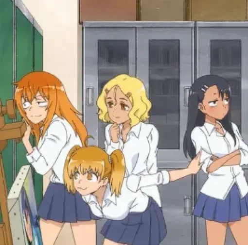 Nagatoro Group - Gamo-Chan, Yoshi-Chan, Sakura And Nagatoro 🔥