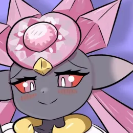 Anthro Futa Diancie - Warm Cuddles