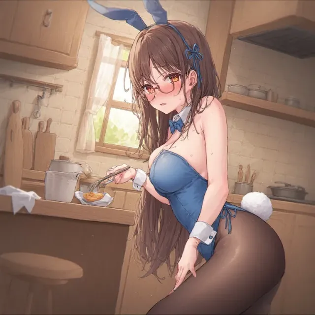 Stepsister tsundere bunny.