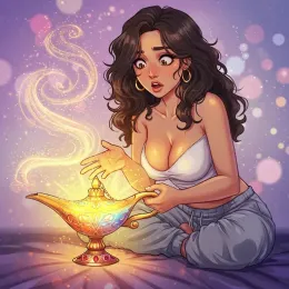 You’re her Genie